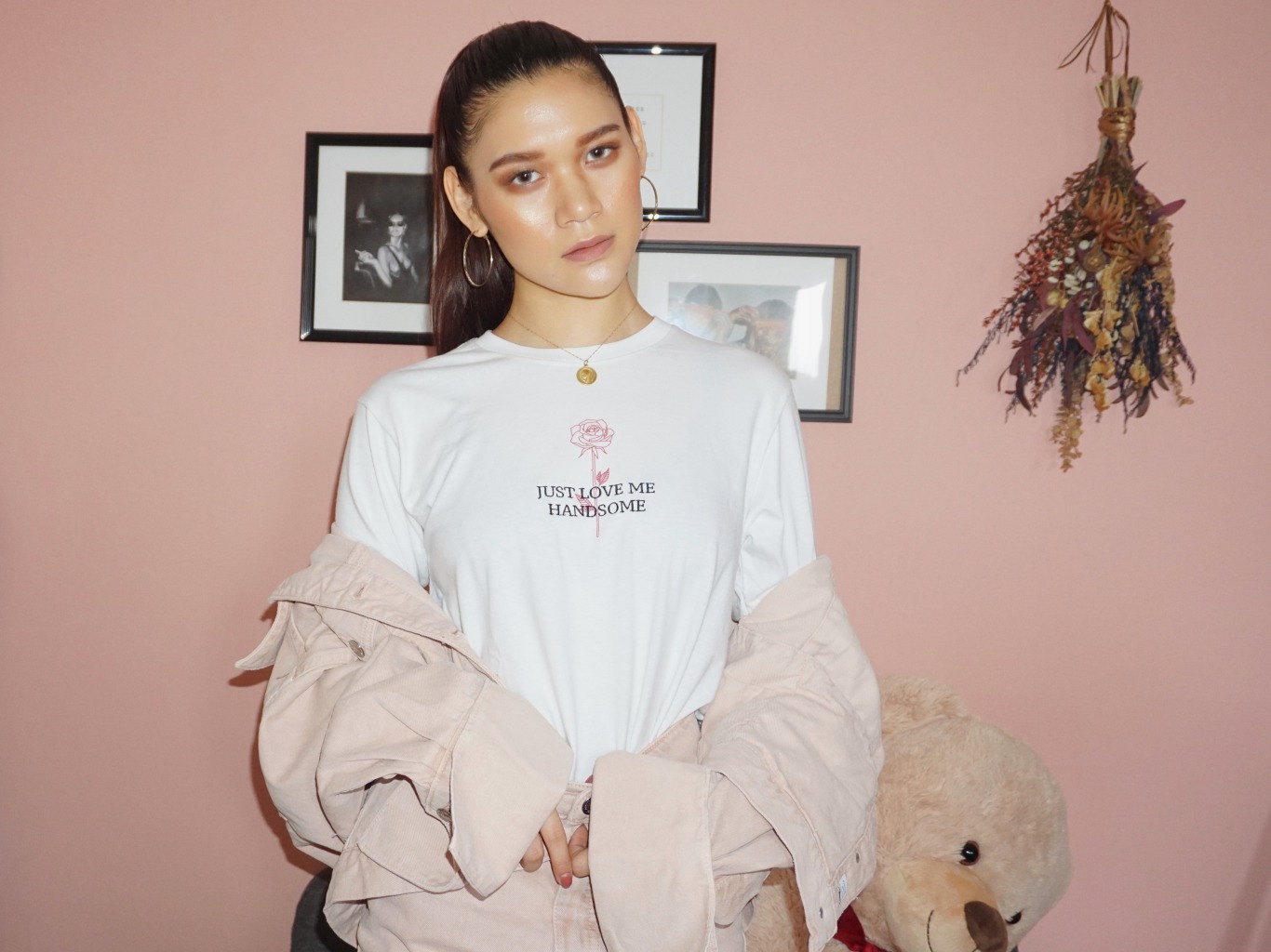 19ss/Tshirt/White