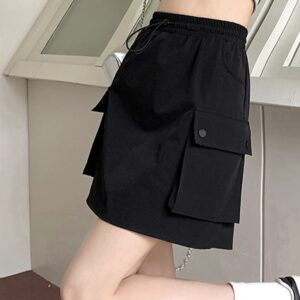 カーゴハイウエストスカート